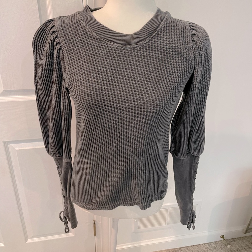 Free People long sleeve thermal top